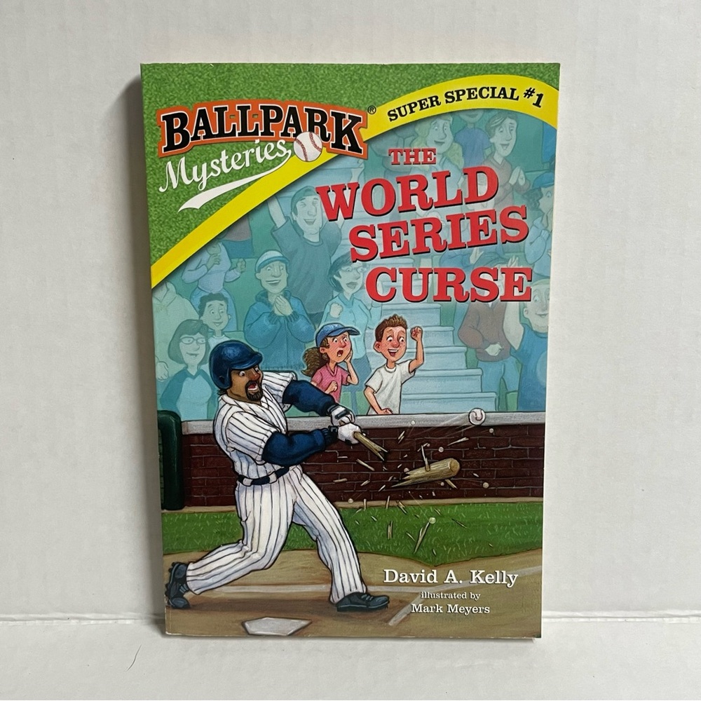 ♦️$3♦️ The World Series Curse Ballpark Mysteries Super Special #1 David Kelly